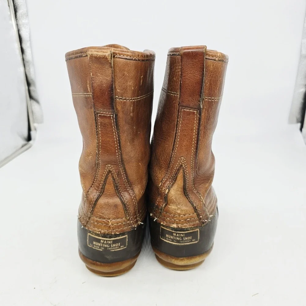 Vintage‎ LL Bean Boots Mens 11 M Gore-Tex Thinsulate Maine Hunting Made in USA